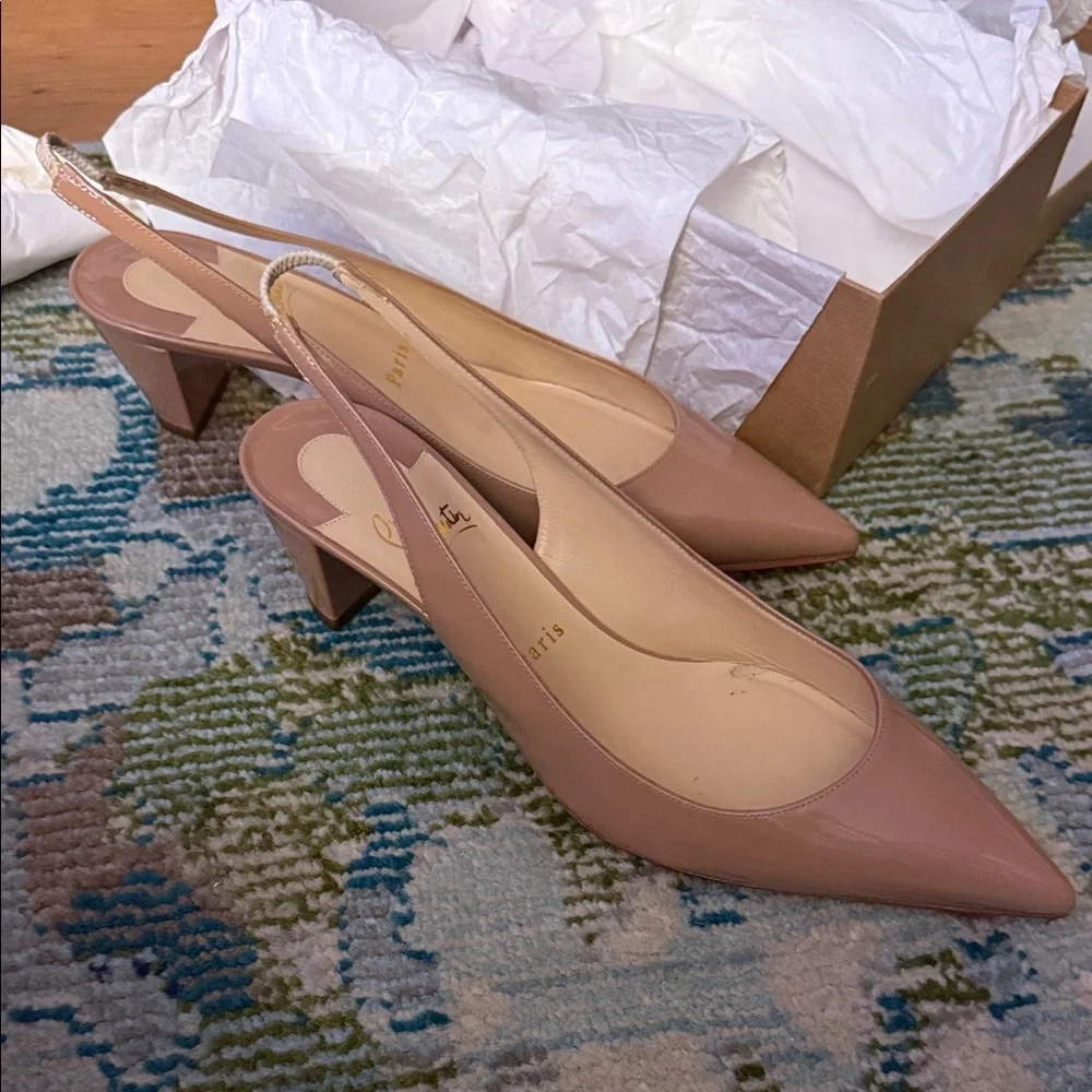 Christian Louboutin Nude Heels - Picture 12 of 15